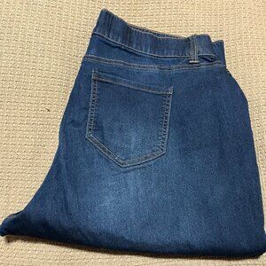 CJ Banks Denim Pull-On Jegging-- Size 1X